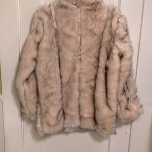 Missguided pelted faux fur coat